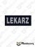 Naszywka odblaskowa LEKARZ