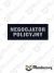 Naszywka odblaskowa NEGOCJATOR POLICYJNY