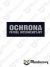 Naszywka odblaskowa OCHRONA PATROL INTERWENCYJNY