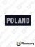 Naszywka odblaskowa POLAND