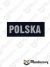 Naszywka odblaskowa POLSKA