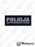 Naszywka odblaskowa POLICJA ANTYTERRORYSTYCZNA