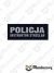 Naszywka odblaskowa POLICJA INSTRUKTOR STRZELAŃ