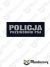 Naszywka odblaskowa POLICJA PRZEWODNIK PSA