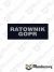 Naszywka odblaskowa RATOWNIK GOPR