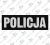 Naszywka odblaskowa  POLICJA - mała