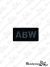 Emblemat ABW 60x30 - pixel