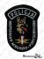Emblemat Policja Rozpoznanie Minersko-Pirotechniczne - Przewodnik Psa