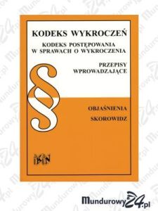 Kodeks wykroczeń, Kodeks postępowania w sprawach o wykroczenia (2w1)