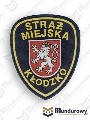 Zdjęcie przedstawiające Emblemat STRAŻ MIEJSKA KŁODZKO
