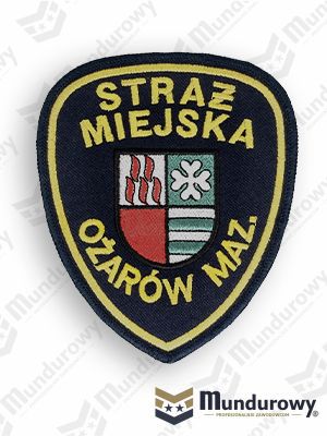 Zdjęcie przedstawiające Emblemat STRAŻ MIEJSKA OŻARÓW MAZOWIECKI