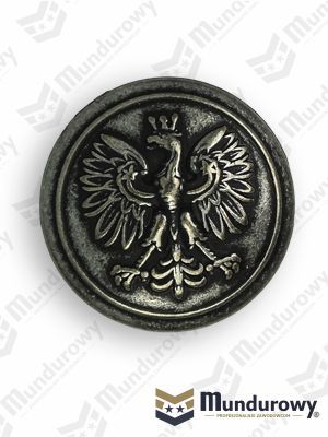 Zdjęcie przedstawiające Guzik do granatowego munduru wyjściowego POLICJI - 16mm