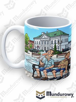 Zdjęcie przedstawiające Kubek Policyjne historie ;) - Panowie, po jednym... mandacie!