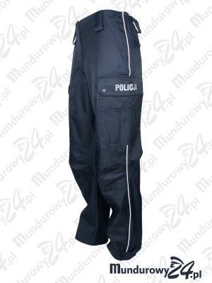 Spodnie służbowe do trzewików POLICJA