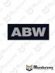 Naszywka odblaskowa ABW