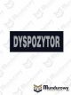Naszywka odblaskowa DYSPOZYTOR