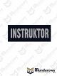 Naszywka odblaskowa INSTRUKTOR