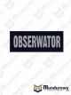Naszywka odblaskowa OBSERWATOR