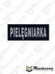 Naszywka odblaskowa PIELĘGNIARKA