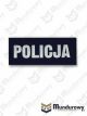 Naszywka odblaskowa POLICJA na polar służbowy, przód