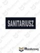 Naszywka odblaskowa SANITARIUSZ