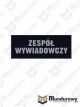 Naszywka odblaskowa ZESPÓŁ WYWIADOWCZY