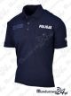 Koszulka polo służbowa POLICJA, napisy odblaskowe, damska