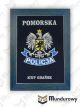 Tablo pamiątkowe z odznaką POLICJI - KWP Pomorska