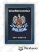 Tablo pamiątkowe z odznaką POLICJI - KWP Warmińsko-Mazurska
