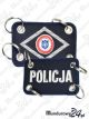Brelok POLICJA - Rodzaj służby - Oddziały prewencji i pododdziały AT