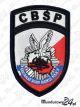 Emblemat CBŚP - granatowy mundur galowy