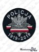 Emblemat Policja 100-lecie 1919-2019