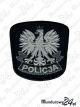 Emblemat na czapkę taktyczną POLICJA - pixel