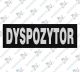 Naszywka odblaskowa DYSPOZYTOR