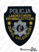 Emblemat Policja Laboratorium Kryminalistyczne Zespół Oględzinowy
