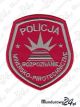 Emblemat Policja Rozpoznanie Minersko-Pirotechniczne - czerwony
