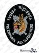 Emblemat Służba Więzienna Przewodnik Psa Wz1