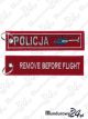 Brelok (Zawieszka) POLICJA - Remove Before Flight