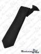 Krawat bezpieczny, klips - czarny