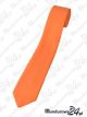 Krawat wiązany - pomarańczowy