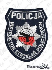 Emblemat Policja Instruktor Strzelań Policyjnych