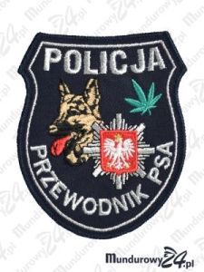 Emblemat Policja Przewodnik Psa wz.4
