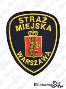 Emblemat STRAŻ MIEJSKA WARSZAWA