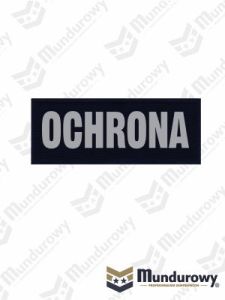 Naszywka odblaskowa OCHRONA