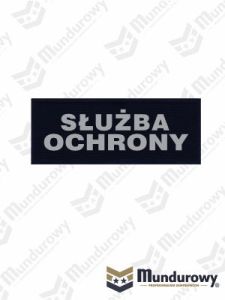 Naszywka odblaskowa SŁUŻBA OCHRONY