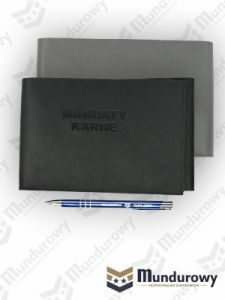 Etui na Bloczek mandatowy, naturalna skóra