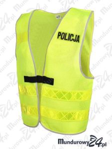 Kamizelka ostrzegawcza letnia POLICJA