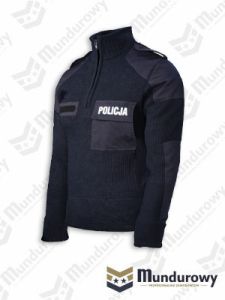 Zdjęcie przedstawiające Sweter służbowy POLICJA