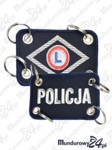 Brelok POLICJA - Rodzaj służby - Wspomagająca