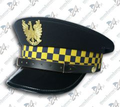 Czapka służbowa gabardynowa STRAŻ MIEJSKA